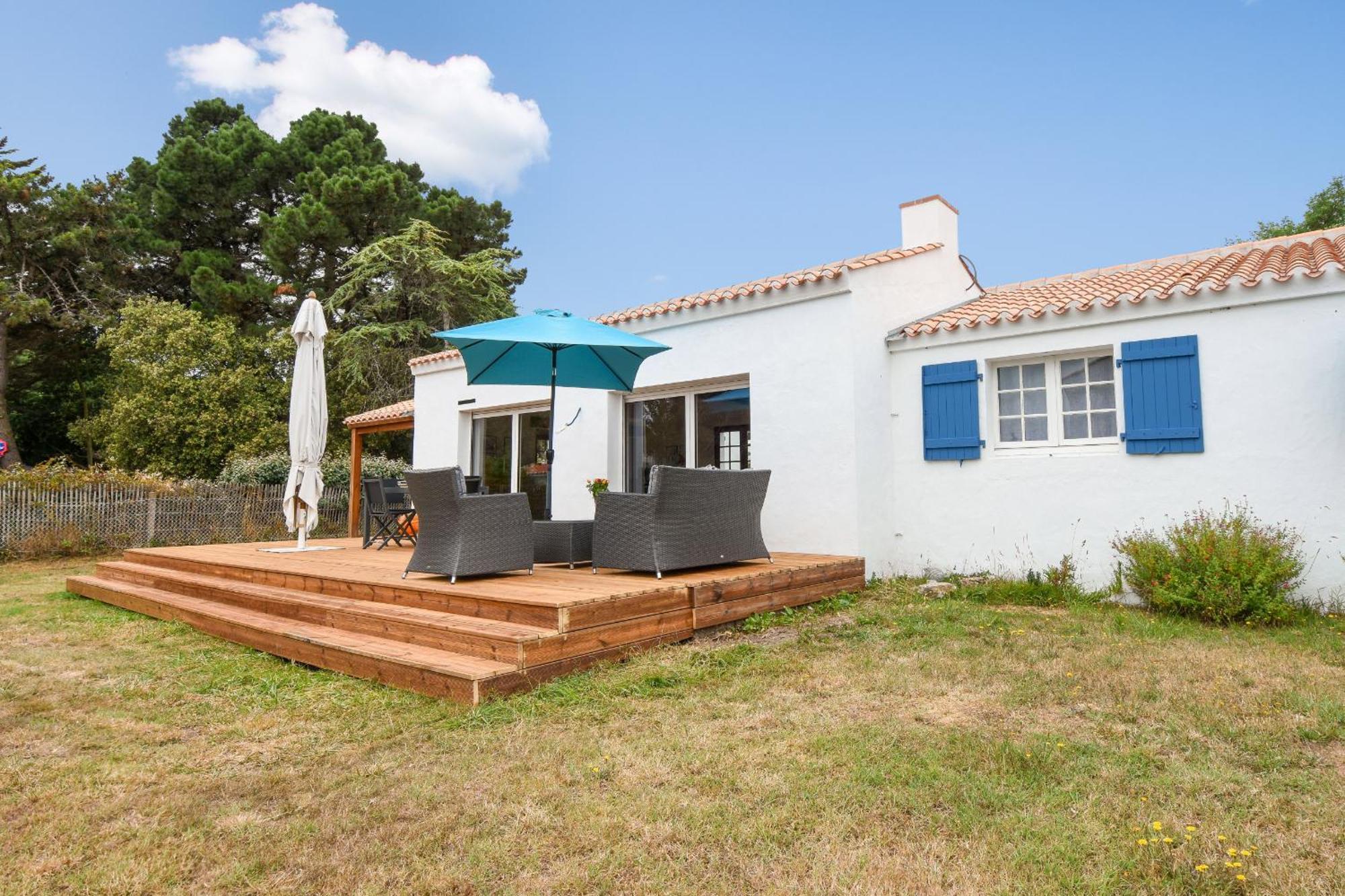 Maison Pour 7 - 400 M De La Plage De La Clere Noirmoutier-en-l'Ile Exterior photo